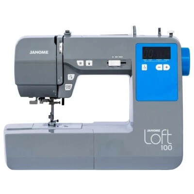 Janome Loft 100 Sewing and Quilting Machine with 100 Built-In Stitches - Image 1 of 3