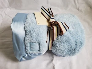 BABY GAP Blue Fleece Baby Blanket - Newborn + - Ultra Soft, Warm and Fluffy - Picture 1 of 5