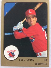 1988 Louisville Redbirds-ProCards Minor League Baseball Card-Bill Lyons