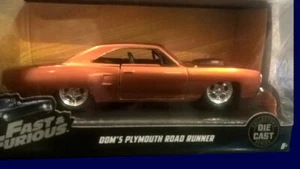 PLYMOUTH ROAD RUNNER - FAST & FURIOUS RAPIDO Y FURIOSO # 6 ARGENTINA 1/32 Scale - Picture 1 of 1