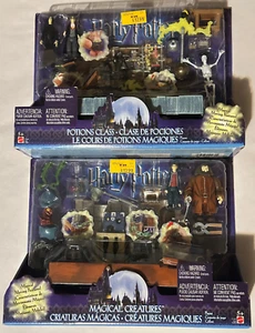 Vintage Harry Potter Potions Class AND Magical Creatures PlaySets Lot 2003 - Picture 1 of 10
