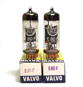 2x Valvo E80F Goldpin Vorverstärker Röhre, EF86 Alternative f. Audio, NOS - Bild 1 von 1