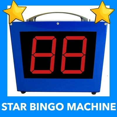 Bingo Machine bingo caller Free 15ml Bingo Dabbers electronic STAR BINGO  - Image 1 of 4
