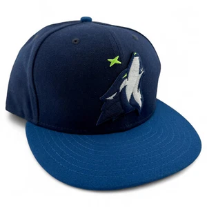 New Era Minnesota Timberwolves NBA 2-Tone Wolf Logo 9Fifty Snapback Hat Cap - Picture 1 of 7