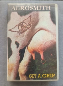 1993 AEROSMITH India Clamshell Cassette Tape STEVEN TYLER - Bild 1 von 10