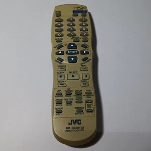 Used JVC RM SXV041U Remote TV DVD Karaoke Audio 3D Phonic Zoom Repeat Menu #255 - Picture 1 of 3