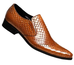 Herren Leder Schuhe Smokingschuhe Anzugschuhe Oxford Hochzeit Loafers Schuhe - Bild 1 von 18