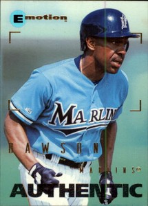 1995 Emotion Baseball Card #129 Andre Dawson