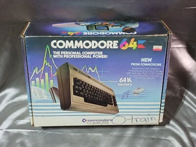 COMMODORE 64: Personal Computer EMPTY BOX ONLY Used - Image 1 of 4