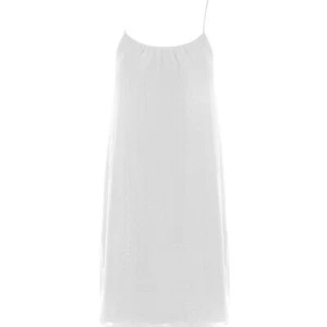 Naked Zebra Sleeveless Mini Shift Dress White Size Medium NWT - Picture 1 of 1