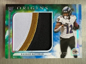 Rashod Bateman 2021 Origins 3 Color Patch Non Auto /25 Rookie🔥HOT🔥📈 - Picture 1 of 2