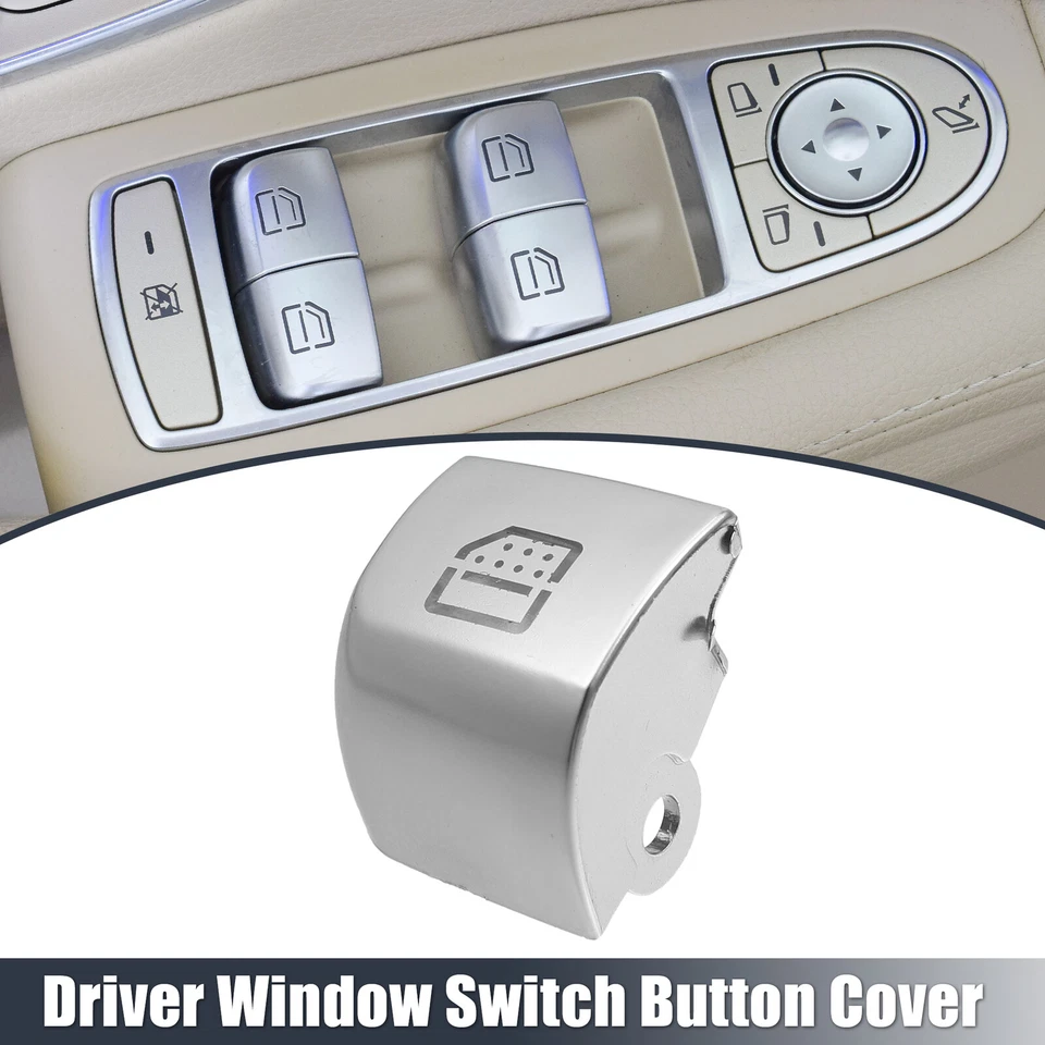 Rear Left Window Glass Lift Switch Button Cover for Mercedes Benz S320 S350 Foto 1 de 4