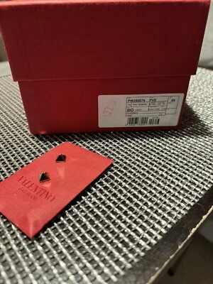 Valentino Garavani Studded Green Slides - Image 1 of 4