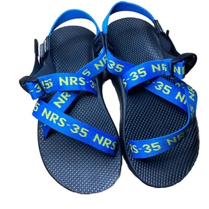 *Sandalo Chaco uomo Chaco x NRS Z/1 DI DIVERSE DIMENSIONI sinistro taglia 9 destro taglia 8 - Foto 1 di 5