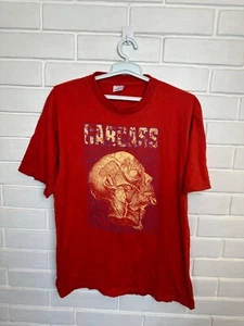 Vintage Carcass Tour Herren T-Shirt rot 1992 sehr selten Gr. XL Rock Shirt - Bild 1 von 19