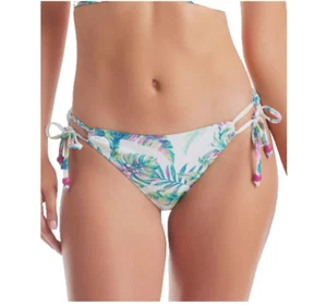 Jessica Simpson Damen Bikinihose mit Seitenbindung bedruckt Schwimmhose getrennt S (az78) - Bild 1 von 3
