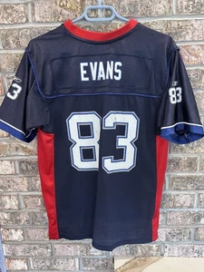 Lee Evans #83 Buffalo Bills Youth Football Jersey Reebok Size Large 14-16 Blue - Picture 1 of 9
