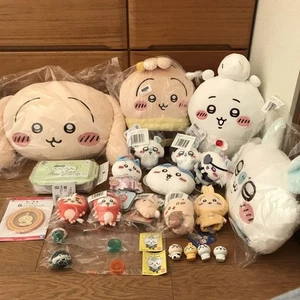 Chiikawa Konvolut Lot Plüsch Maskottchen Figur Kissen Ichiban Kuji 24 Artikel Neu Japan - Bild 1 von 24