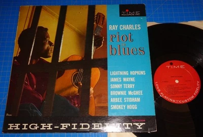 RIOT IN BLUES Ray Charles/Lightnin' Hopkins/Arbee Stidham - Time T/70006 - Image 1 of 2