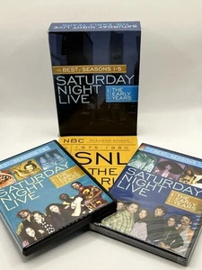SATURDAY NIGHT LIVE Early Years Best Seasons 1-5 OOP 10 Discs 1975-1980 NEW DVD - Imagen 1 de 21