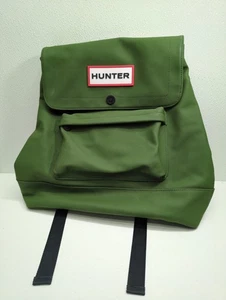 Hunter Rucksack grün Regen wasserdicht Büchertasche Taschen groß Schule 16" x 16" - Bild 1 von 13