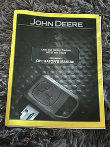 JOHN DEERE GT225 GT235 TRACTOR OPERATORS MANUAL OMM146414F1 - Picture 1 of 1