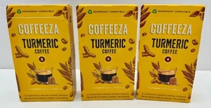 3 x Coffeeza Turmeric Coffee Capsules Box of 10 BB: 12/2025 Nespresso Compatible - Picture 1 of 6