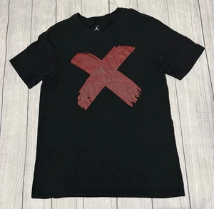 Camiseta Talla Grande 2015 Air Jordan Banned I Black Bred Para Hombre Limited Distressed - Imagen 1 de 6