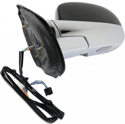 Left Driver Side Power Mirror Fold Heated Primed For 2007-2014 Cadillac Escalade Foto 1 de 4