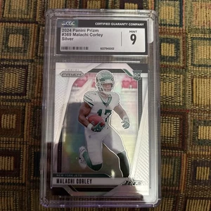 2024 Panini Prizm - Rookies Malachi Corley #369 Silver Prizm (RC) CGC 9 - Photo 1/2