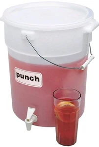 Cambro DSPR6148 weiß StoreSafe 6 Gallonen Getränkespender - Bild 1 von 5