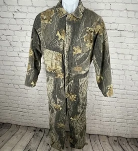Walls Outdoors Camo Realtree Hardwoods Insulated Coveralls USA Youth Size 20 - Picture 1 of 23