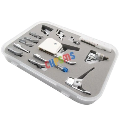 CKPSMS Sewing Foot Feet 15 piece Set Bernina Bernette 92C, Deco 500,600,680,705,715,720
