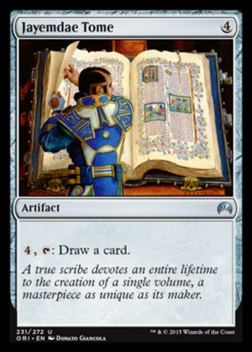 Jayemdae Tome Light Play, English Magic the Gathering MTG Origins - Image 1 of 1