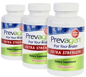 PREVAGEN EXTRA STRENGTH - 20mg - 60 - CT - (3 PACKS) SEALED FREE SHIP - Picture 1 of 3