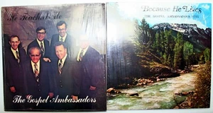 Lote 3 Embajadores del Evangelio ÉL ME TOCÓ~PORQUE VIVE~FELIZ DÍA 12" LP 33 RPM - Imagen 1 de 8