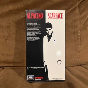 Scarface VHS 1990 2 Tape Set Video Tape Al Pacino MCA - Picture 1 of 3