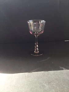 Vintage FOSTORIA OPTIC GROSSE SHERBET SEKTGLÄSER - SEHR GUTER ZUSTAND Pflaume? Lila? Single. - Bild 1 von 5