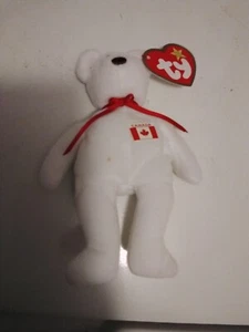 TY Teenie Beanie Babies Maple The Bear - Imagen 1 de 2