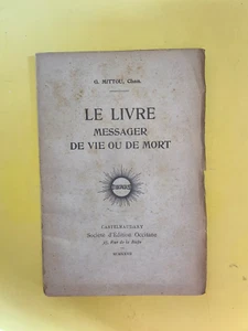 Kanoniker Mittou Das Buch Bote von Leben oder Tod 1927 - Bild 1 von 1