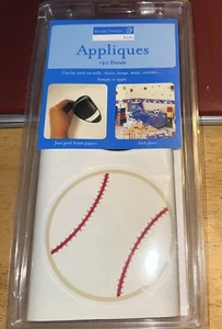 Sport Balls Football Wall Applique Sticker Decal Border Peel Stick New In Pkg - Picture 1 of 4