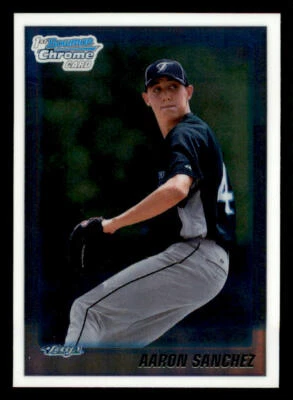 2010 Bowman Chrome Draft Prospects #BDPP74 Aaron Sanchez - Image 1 of 2