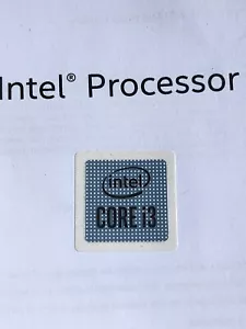 New Intel Core i3 sticker 10-pack 18mmx18mm - Picture 1 of 2