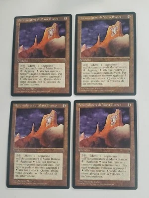 MTG Playset 4x White Mana Battery (Italian Legends/Artifact/U) - BGM - Image 1 of 2