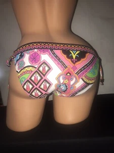 TRINA TURK MARRAKESCH WEISS MULTI STRING BINDEBAND BIKINI BADEANZUG HOSE GRÖSSE 6 NEU MIT ETIKETT - Bild 1 von 11