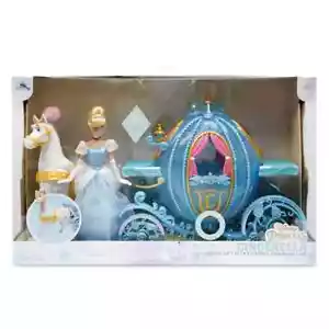 Disney Store authentisches Deluxe klassische Aschenputtelpuppe Geschenkset mit Pferd Prinzessin - Bild 1 von 7