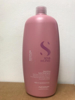 Alfaparf Semi Di Lino Moisture Nutritive Shampoo for Dry Hair, 1000ml 33.8 fl oz - Image 1 of 3