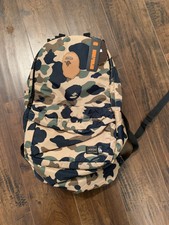 bape x supreme backpack