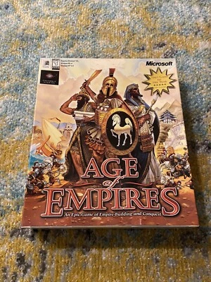 Age of Empires (PC,  Windows 1997) Sticker Sealed - Maybe New? Read - Image 1 of 4