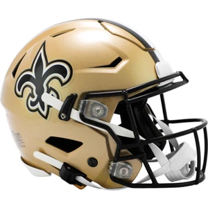 Casco de fútbol americano auténtico tamaño completo New Orleans Saints Riddell SpeedFlex - Imagen 1 de 4